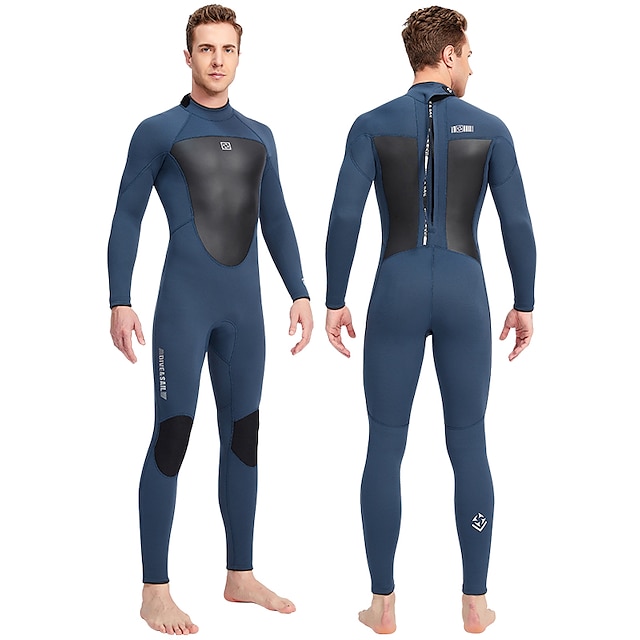 Sports & Outdoors Surfing, Diving & Snorkeling | Dive&Sail Mens Full Wetsuit 3mm SCR Neoprene Diving Suit Thermal Warm UPF50+ Qu