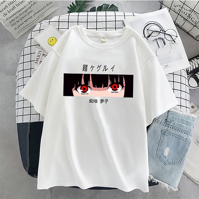 Toys & Hobbies Cosplay & Costumes | Inspired by Kakegurui / Compulsive Gambler Cosplay Cosplay Costume T-shirt Polyester / Cotto