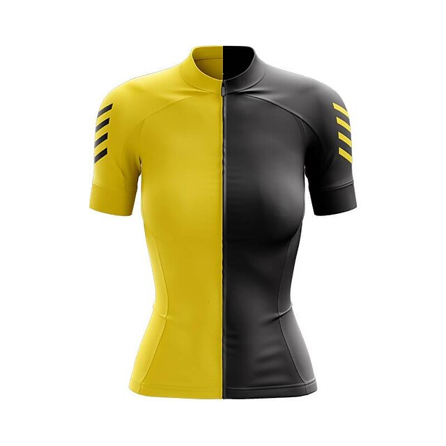 ropa de verano de manga corta Maillot negro de ciclismo para mujer ropa de verano de manga corta Maillot negro de ciclismo para mujer