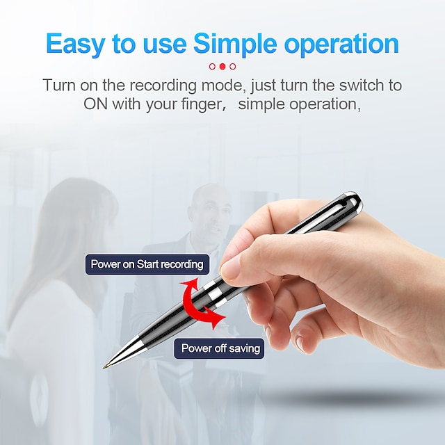 Mini Digital Voice Recorder Pen Voicetotext Writing Audio Recorders