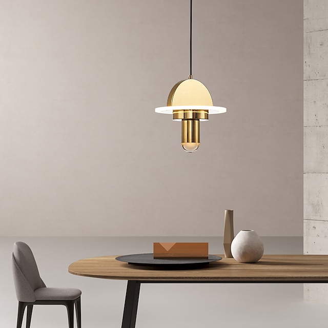 Lights & Lighting Pendant Lights | LED Pendant Light Island Light Bedside Light 18 cm Single Design Modern Nordic Style Stainles