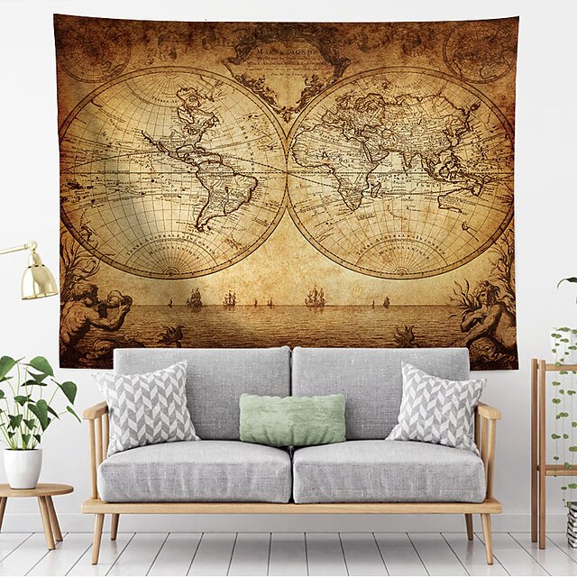 Home & Garden Home Decor | Wall Tapestry Art Decor Blanket Curtain Hanging Home Bedroom Living Room Decoration Polyester Ancient