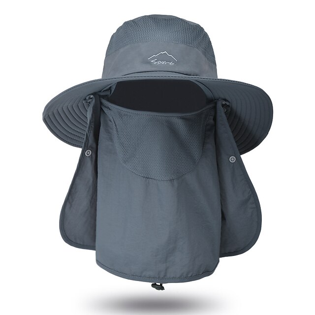 Shoes & Bags Fashion Accessories | Summer Quick-drying Boonie Men Women Hat Outdoor Face Mask Wide Brim Bucket Hat Sun Protectio