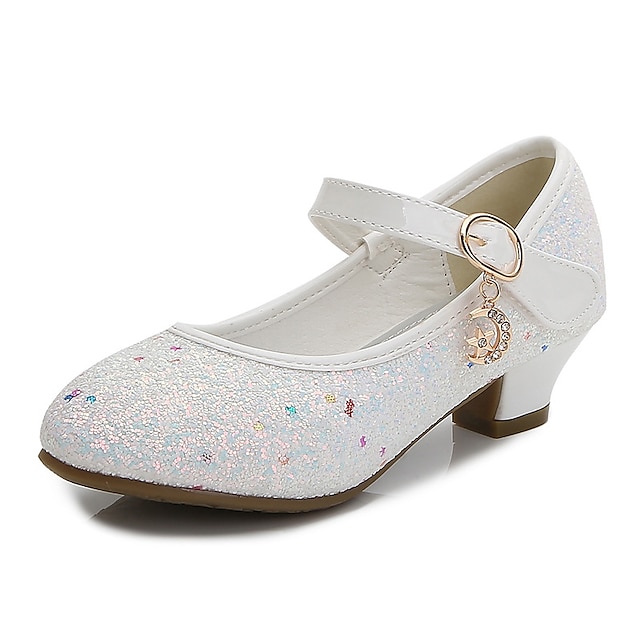  Chica Tacones Brillos Zapatos de princesa PU Lentejuelas cristal brillo Niño pequeño (9m-4ys) Niños pequeños (4-7ys) Niños grandes (7 años +) Fiesta y Noche Lentejuela Morado Rojo Azul Otoño Primavera