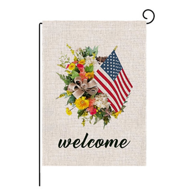 Home & Garden Home Decor | Season Garden Flag Double Sided Outdoor Holidays Yard Flag Holidays Vertical Flags - XA85720