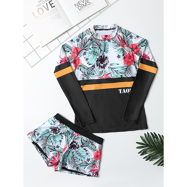 Sports & Outdoors Surfing, Diving & Snorkeling | Womens Rash guard Swimsuit UV Sun Protection UPF50+ Breathable Long Sleeve Swim