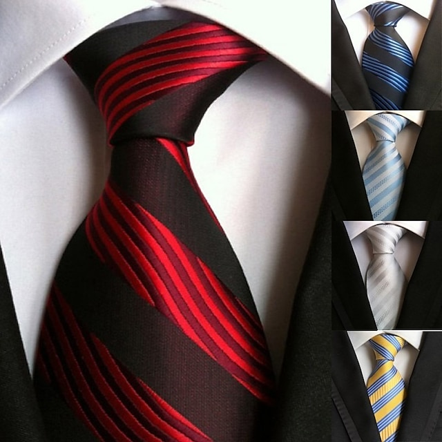  Bărbați Cravate Birou Imprimeu Oficial Afaceri