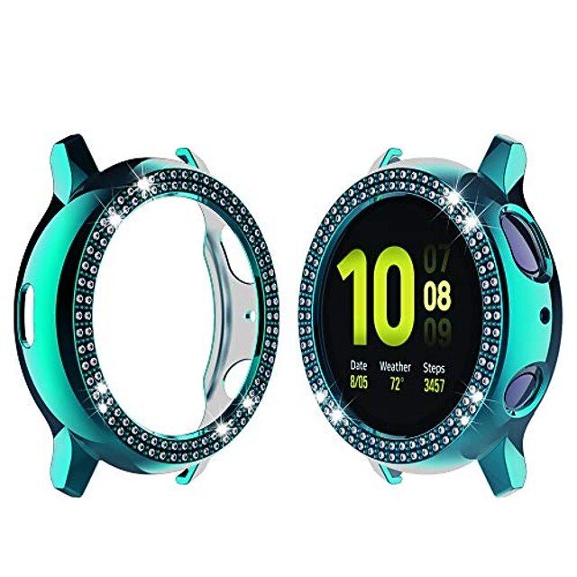 Case For Samsung Galaxy Watch Active 2 44mm Ultra Slim Silicone Protective Case Cover Case Cover For Samsung Galaxy Watch Active 2 44mm Sm R0 Blue A 22 8 99
