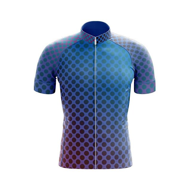 Sports & Outdoors Cycling | 21Grams Mens Short Sleeve Cycling Jersey Bike Jersey Top with 3 Rear Pockets Mountain Bike MTB Road 