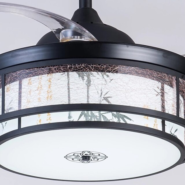 ventilador de techo 48 cm diseño único ventilador de techo metal estilo