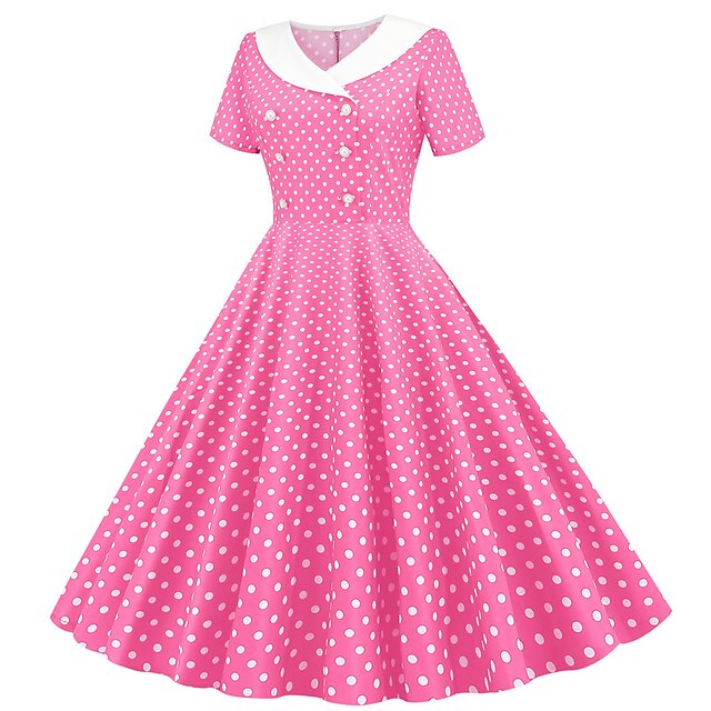 Jupon Femme Vintage Années 50 Bbonlinedress - Jupon Rockabilly Évasé Rose XL