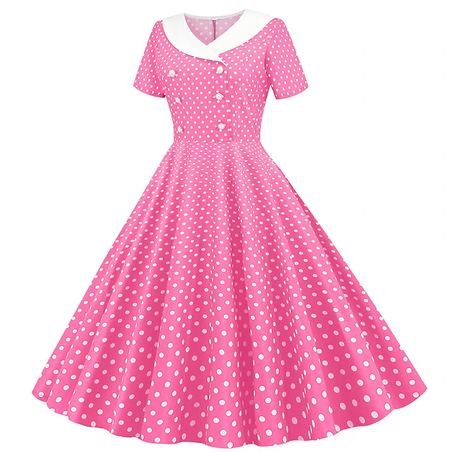 Jupon Femme Vintage Années 50 Bbonlinedress - Jupon Rockabilly Évasé Rose XL