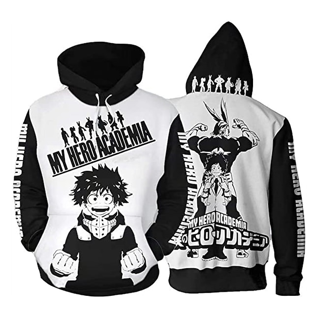 Toys & Hobbies Cosplay & Costumes | Inspired by My Hero Academia / Boku No Hero Midoriya Izuku Deku Cosplay Costume Hoodie Teryl