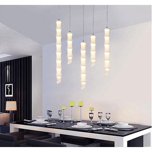 Lights & Lighting Pendant Lights | 30 cm Single Design Pendant Light Metal Acrylic LED Nordic Style 110-240 V - FA51068