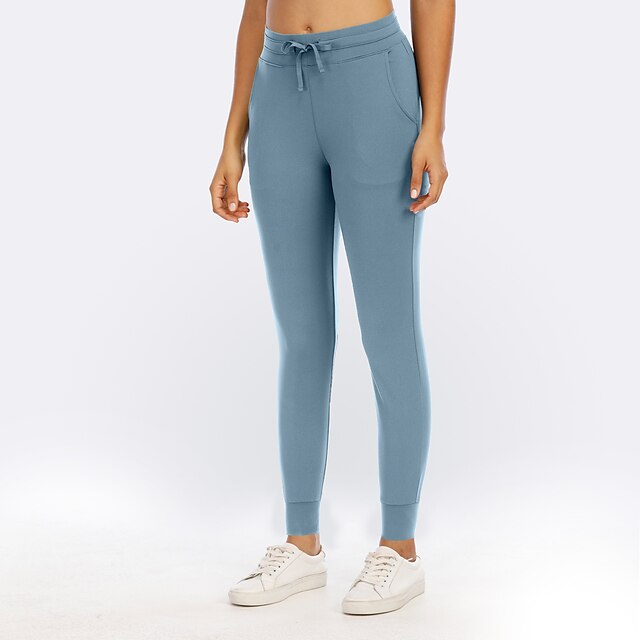 womens blue jogging bottoms