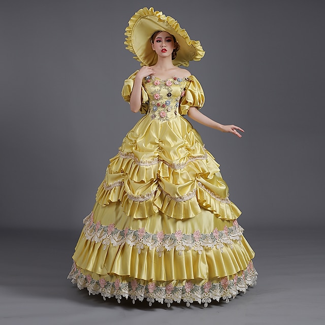 Princess Maria Antonietta Rococo Victorian Renaissance Cocktail Dress ...