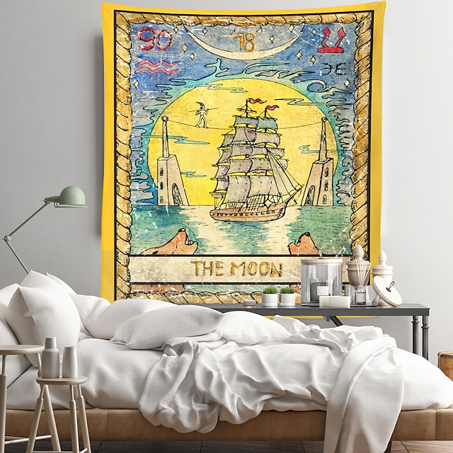 Home & Garden Home Decor | Tarot Divination Wall Tapestry Art Decor Blanket Curtain Hanging Home Bedroom Living Room Decoration 