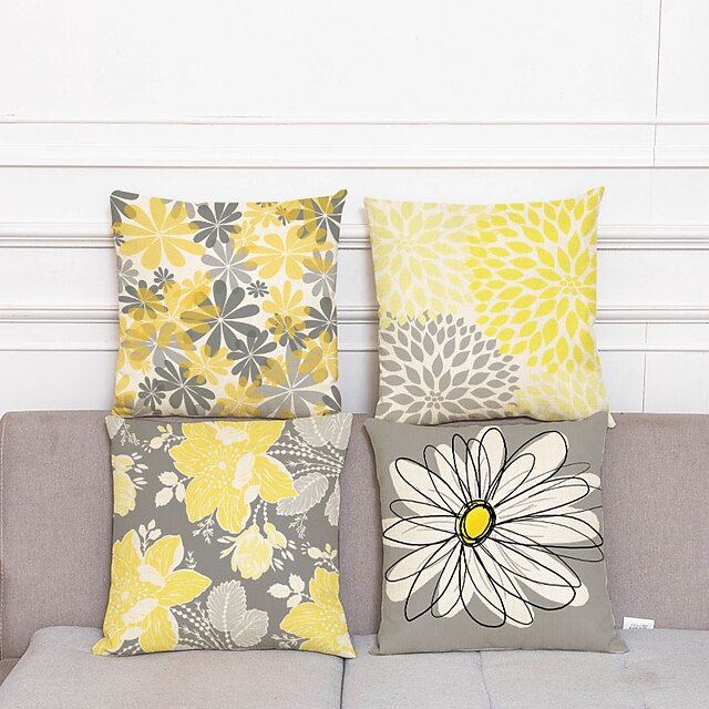 Home & Garden Home Decor | Floral Double Side Cushion Cover 1PC Soft Decorative Square Throw Pillow Cover Cushion Case Pillowcas