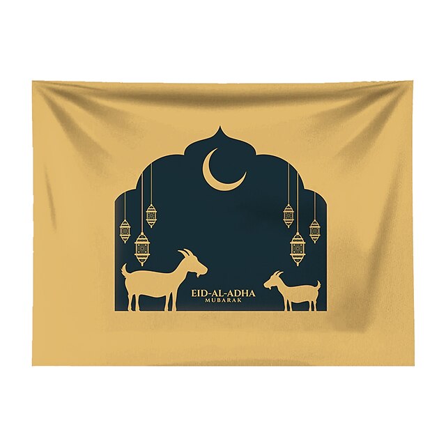 Home & Garden Home Decor | Eid al-Adha Wall Tapestry Art Decor Blanket Curtain Hanging Home Bedroom Living Room Decoration - BU3