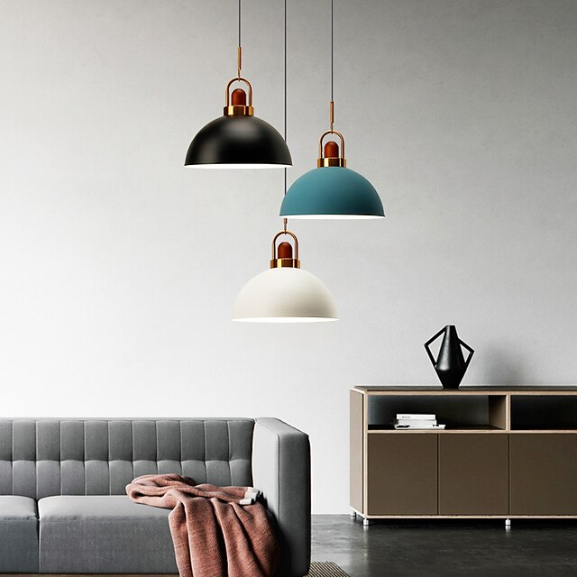 Lights & Lighting Pendant Lights | LED Pendant Light Modern Nordic Design Kitchen Island Light Black White Gray Blue Pink Dark B