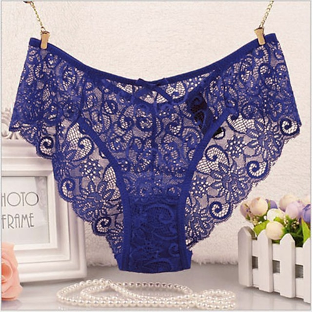 Womens Clothing Womens Sleep & Lounge | Womens Hipster Sexy Lace Underwear Panties Daily Bikini - FS83276