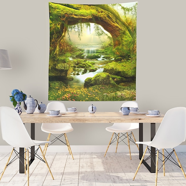 Home & Garden Home Decor | Landscape Wall Tapestry Art Decor Blanket Curtain Hanging Home Bedroom Living Room Decoration - LF840