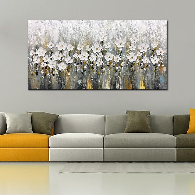 Oil Painting Handmade Hand Painted Wall Art Mintura Modern Abstract ...