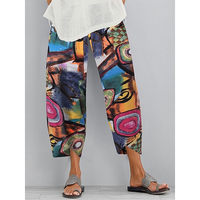 Atmosphere Bloomers blue casual look Fashion Trousers Bloomers 