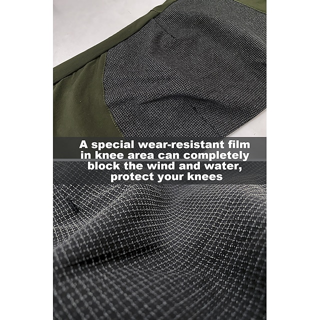 Men's Water Resistant Work Pants Hiking Mountain Pants Trousers