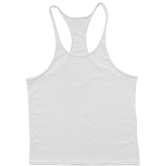 Men's Running Tank Workout Tank Muscle Tank Tops Deep U Sleeveless Yoga ...