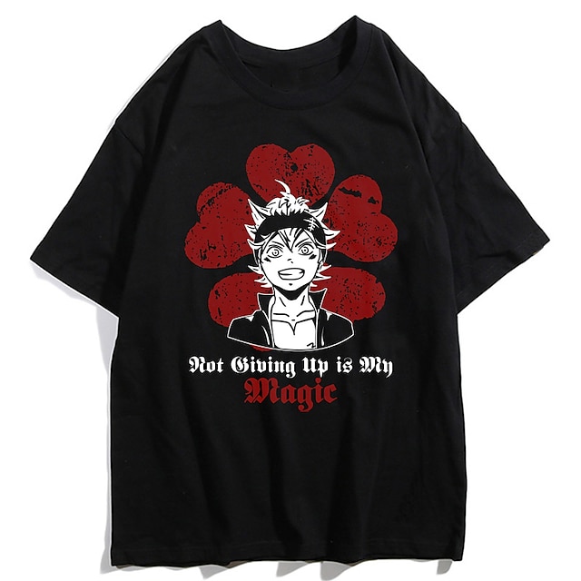 Toys & Hobbies Cosplay & Costumes | Inspired by Black Clover Cosplay Anime Cartoon Polyester / Cotton Blend Print Harajuku Graph