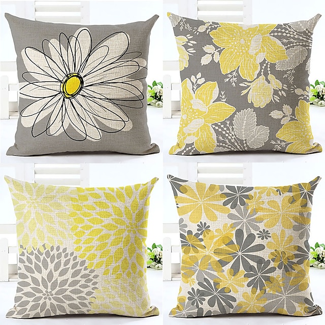 Home & Garden Home Decor | Floral Double Side Cushion Cover 1PC Soft Decorative Square Throw Pillow Cover Cushion Case Pillowcas