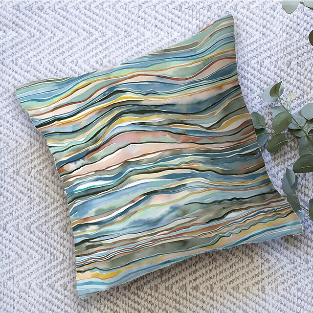 Home & Garden Home Decor | Beach Ocean Wave Double Side Cushion Cover 1PC Soft Throw Pillow Cover Cushion Case Pillowcase for So