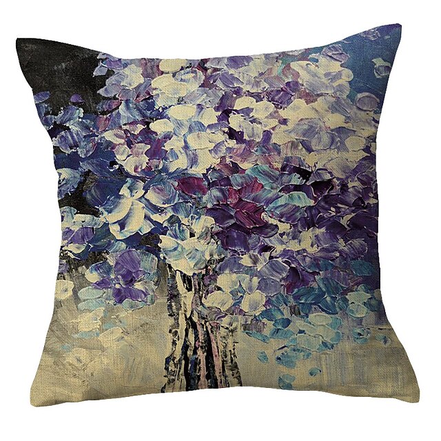 Home & Garden Home Decor | Pastoral Floral Double Side Cushion Cover 4PC Soft Decorative Square Throw Pillow Cover Cushion Case 