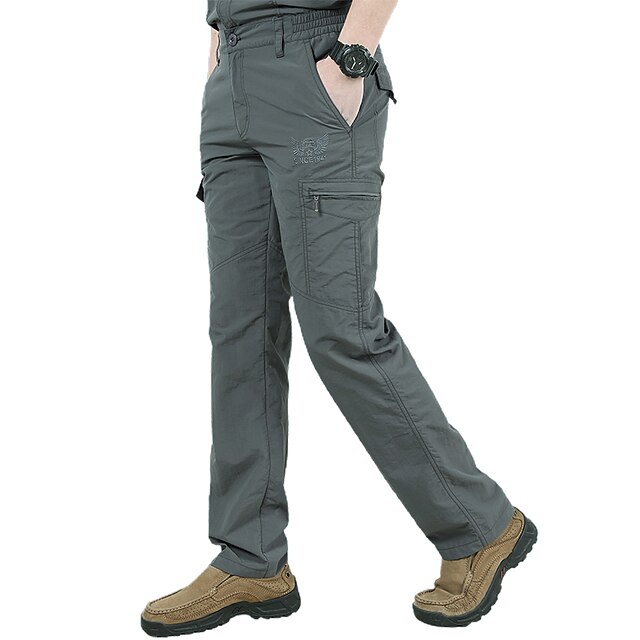 Men's Hiking Cargo Pants Hiking Pants Trousers Tactical Pants 6 Pockets