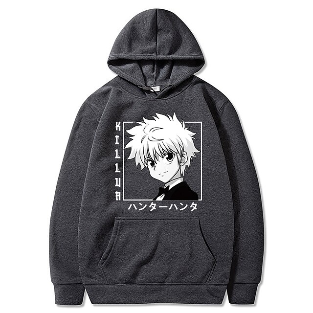 Toys & Hobbies Cosplay & Costumes | Inspired by Hunter X Hunter Gon Freecss Killua Zoldyck Cosplay Costume Hoodie Polyester / Co