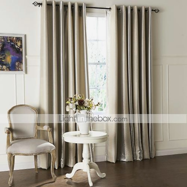  Floral / Flower Curtains Drapes Two Panels Bedroom   Curtains / Blackout / Embossed / Living Room