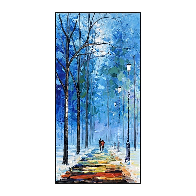 Home & Garden Wall Art | Oil Painting Handmade Hand Painted Wall Art Color Landscape Home Decoration Decor Stretched Frame Ready