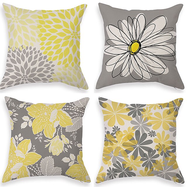 Home & Garden Home Decor | Floral Double Side Cushion Cover 1PC Soft Decorative Square Throw Pillow Cover Cushion Case Pillowcas