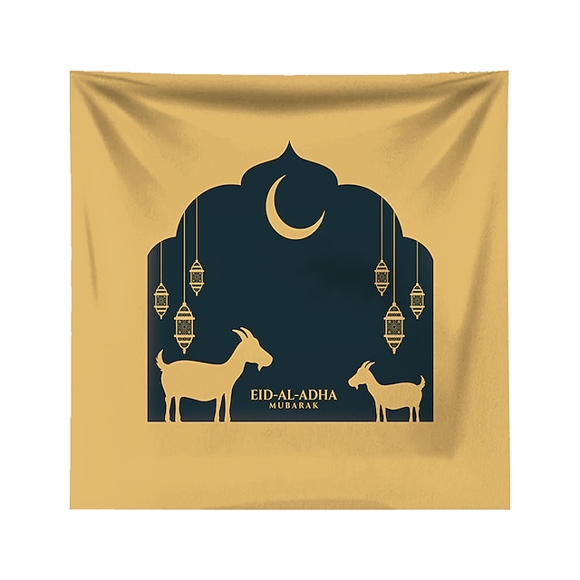 Home & Garden Home Decor | Eid al-Adha Wall Tapestry Art Decor Blanket Curtain Hanging Home Bedroom Living Room Decoration - BU3