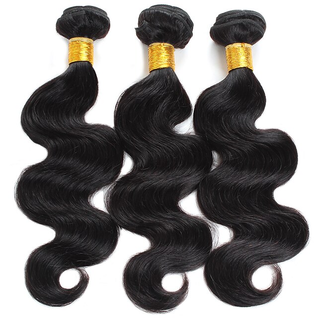 

Ishow 3 Bundles Human Hair Weaves 100% Human Hair Peru Hair 3 Pieces Of Body Human Hair 8-28 Inch Hair Extensions