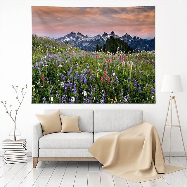 Home & Garden Home Decor | Landscape Wall Tapestry Art Decor Blanket Curtain Hanging Home Bedroom Living Room Decoration Polyest