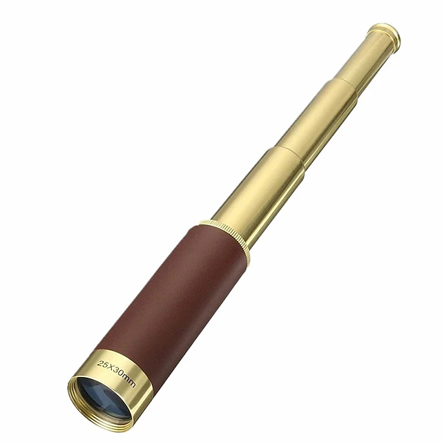 High Power Monocular Telescope Spyglass Tools High Power Mirror Retro Pirate Portable Monocular Telescope Astronomical Eyepiece 25x30 14