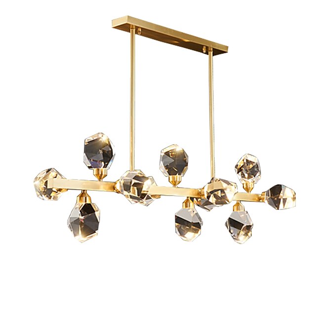 Lights & Lighting Pendant Lights | LED Pendant Light Crystal Kitchen Island Light Modern Gold Luxury 113 cm Chandelier Sputnik B