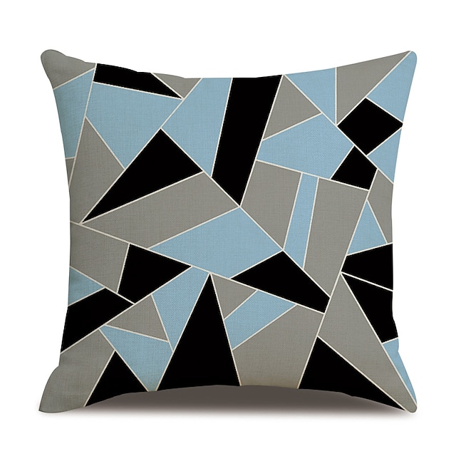 Home & Garden Home Decor | Geometric Double Side Cushion Cover 1PC Soft Square Throw Pillow Cover Cushion Case Pillowcase for Be