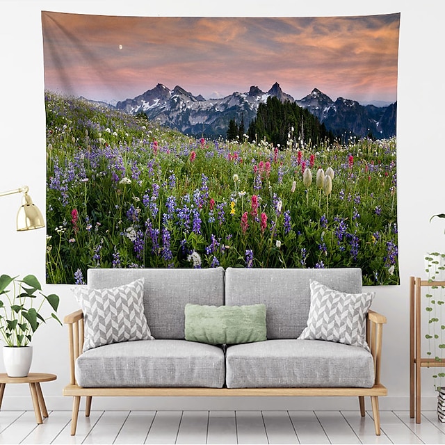 Home & Garden Home Decor | Landscape Wall Tapestry Art Decor Blanket Curtain Hanging Home Bedroom Living Room Decoration Polyest