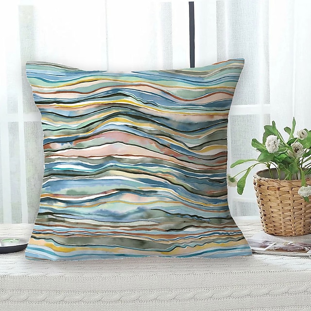 Home & Garden Home Decor | Beach Ocean Wave Double Side Cushion Cover 1PC Soft Throw Pillow Cover Cushion Case Pillowcase for So