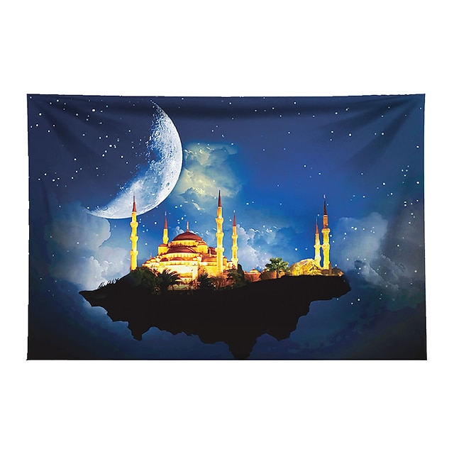 Home & Garden Home Decor | Eid al-Adha Wall Tapestry Art Decor Blanket Curtain Hanging Home Bedroom Living Room Decoration - QO9