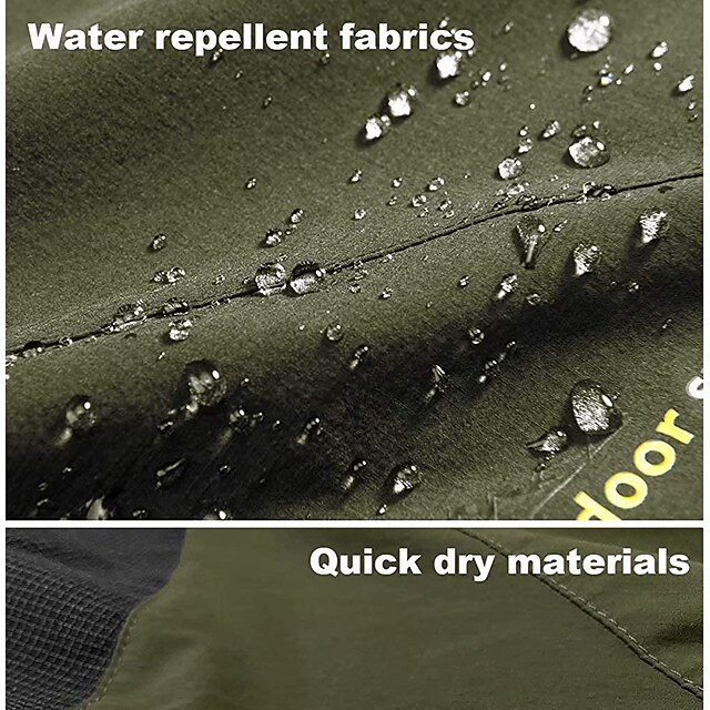 Men's Water Resistant Work Pants Hiking Mountain Pants Trousers