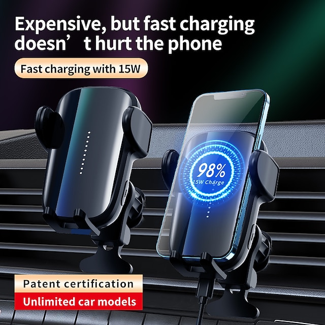  phone holder stand mount car air vent out grille car holder phone charge stand إبزيم نوع قابل للتعديل polycarbonate abs phone accessory for iphone 12 11 pro xs xs max xr x 8 samsung glaxy s21 s20